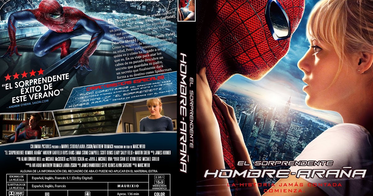 Toma Tu DVD El Sorprendente Hombre Araña (The Amazing Toma Tu DVD El Sorprendente Hombre Araña (The Amazing